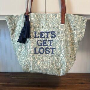 LUCKY BRAND Let’s Get Lost Key West Tote